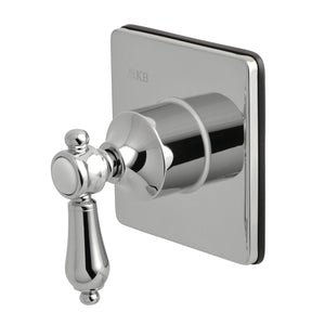 Heirloom KS3041BAL Single-Handle Wall Mount Three-Way Diverter Valve with Trim Kit, Polished Chrome