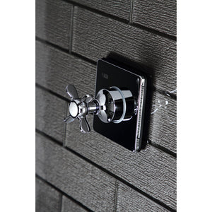 KS3041BEX Single-Handle Wall Mount Three-Way Diverter Valve with Trim Kit, Polished Chrome