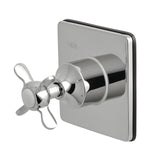KS3041BEX Single-Handle Wall Mount Three-Way Diverter Valve with Trim Kit, Polished Chrome
