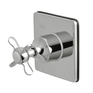 KS3041BEX Single-Handle Wall Mount Three-Way Diverter Valve with Trim Kit, Polished Chrome