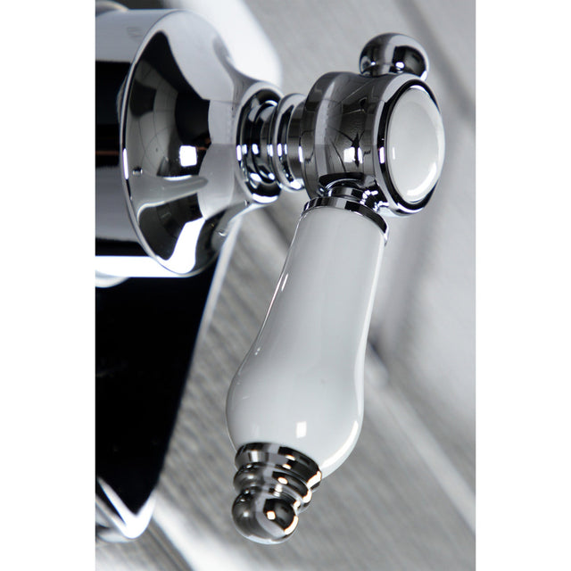 Bel-Air KS3041BPL Single-Handle Wall Mount Three-Way Diverter Valve with Trim Kit, Polished Chrome