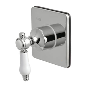 Bel-Air KS3041BPL Single-Handle Wall Mount Three-Way Diverter Valve with Trim Kit, Polished Chrome