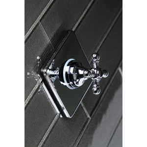 KS3041BX Single-Handle Wall Mount Three-Way Diverter Valve with Trim Kit, Polished Chrome