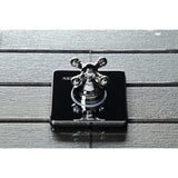 KS3041BX Single-Handle Wall Mount Three-Way Diverter Valve with Trim Kit, Polished Chrome
