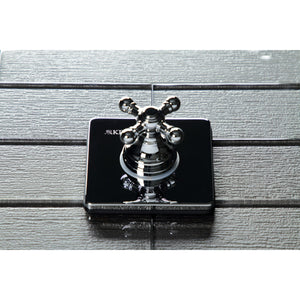 KS3041BX Single-Handle Wall Mount Three-Way Diverter Valve with Trim Kit, Polished Chrome