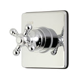 KS3041BX Single-Handle Wall Mount Three-Way Diverter Valve with Trim Kit, Polished Chrome