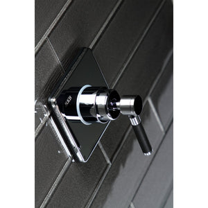 Kaiser KS3041DKL Single-Handle Wall Mount Three-Way Diverter Valve with Trim Kit, Polished Chrome
