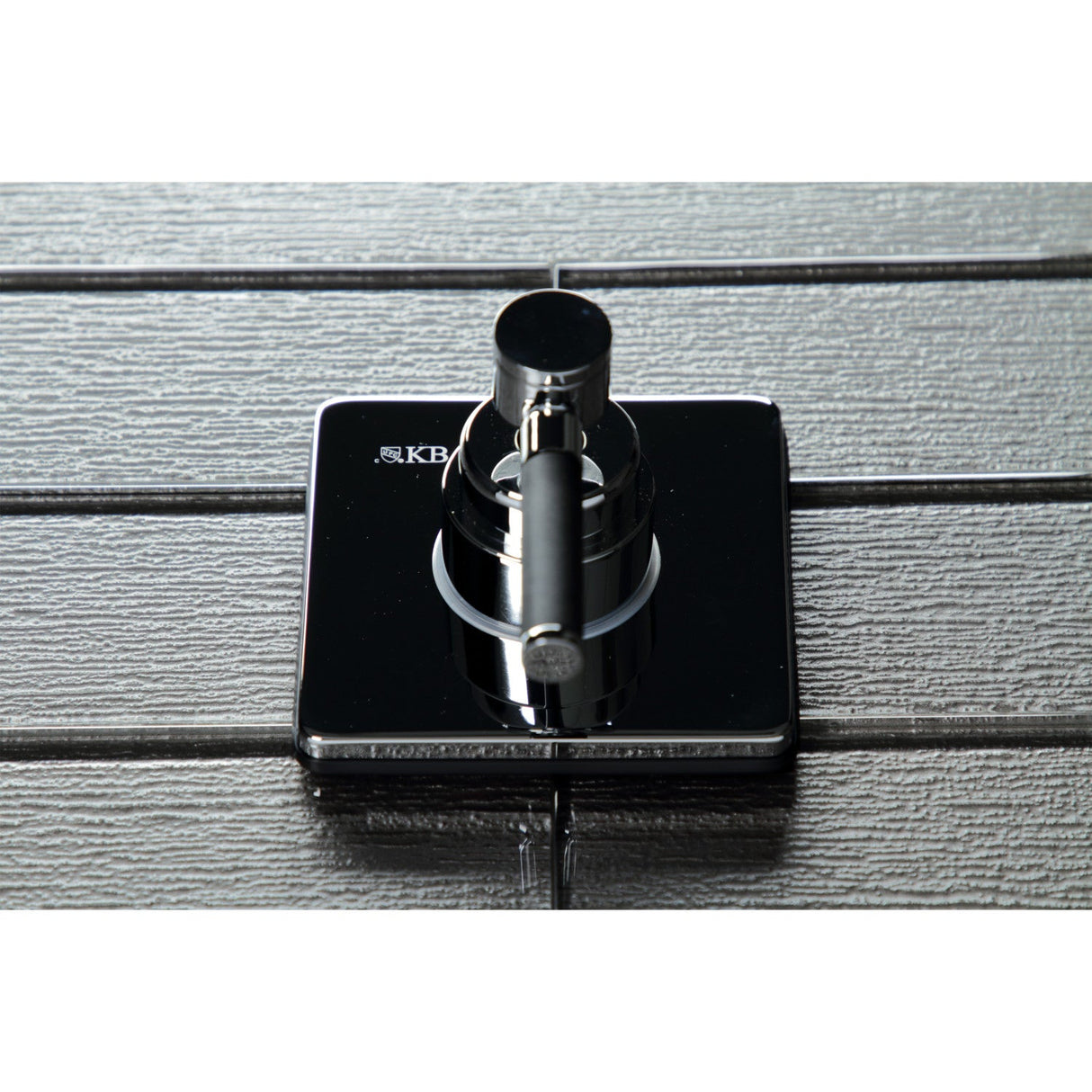 Kaiser KS3041DKL Single-Handle Wall Mount Three-Way Diverter Valve with Trim Kit, Polished Chrome