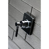 Kaiser KS3041DKL Single-Handle Wall Mount Three-Way Diverter Valve with Trim Kit, Polished Chrome