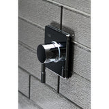 Concord KS3041DL Single-Handle Wall Mount Three-Way Diverter Valve with Trim Kit, Polished Chrome