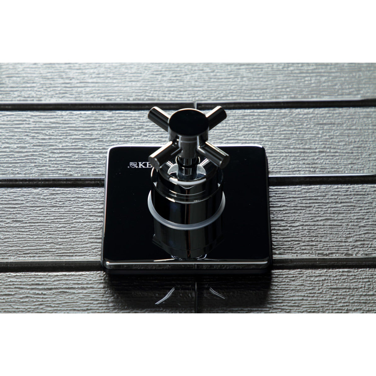 Concord KS3041DX Single-Handle Wall Mount Three-Way Diverter Valve with Trim Kit, Polished Chrome