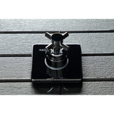 Concord KS3041DX Single-Handle Wall Mount Three-Way Diverter Valve with Trim Kit, Polished Chrome