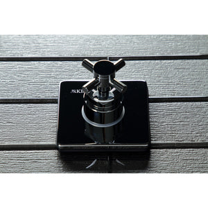 Concord KS3041DX Single-Handle Wall Mount Three-Way Diverter Valve with Trim Kit, Polished Chrome