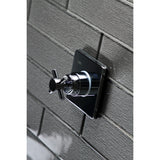 Concord KS3041DX Single-Handle Wall Mount Three-Way Diverter Valve with Trim Kit, Polished Chrome