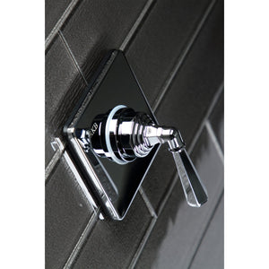 Metropolitan KS3041HL Single-Handle Wall Mount Three-Way Diverter Valve with Trim Kit, Polished Chrome