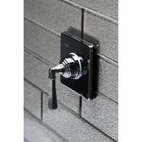 Metropolitan KS3041HL Single-Handle Wall Mount Three-Way Diverter Valve with Trim Kit, Polished Chrome