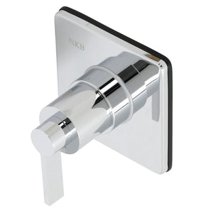 NuvoFusion KS3041NDL Single-Handle Wall Mount Three-Way Diverter Valve with Trim Kit, Polished Chrome