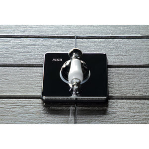 KS3041PL Single-Handle Wall Mount Three-Way Diverter Valve with Trim Kit, Polished Chrome