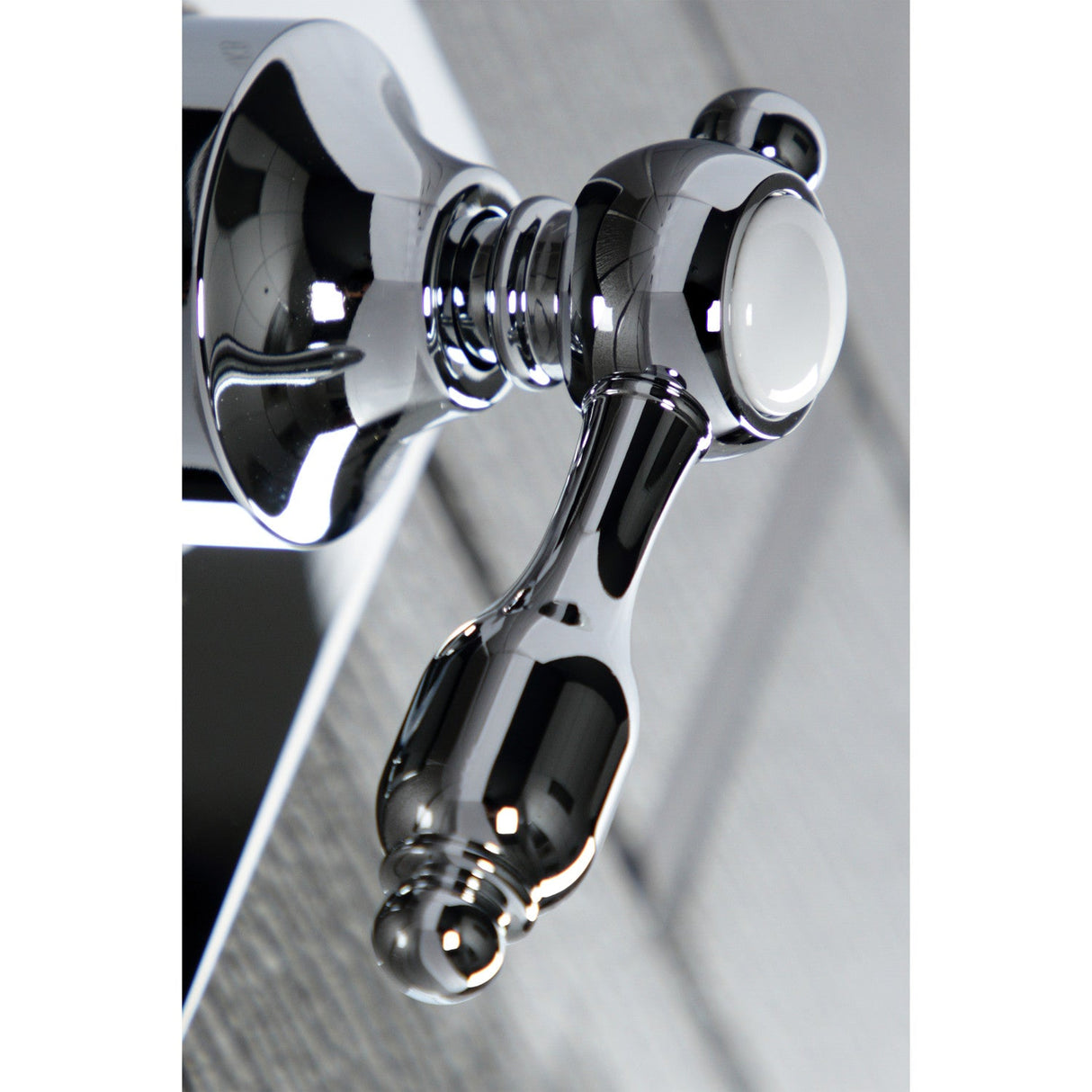 Tudor KS3041TAL Single-Handle Wall Mount Three-Way Diverter Valve with Trim Kit, Polished Chrome