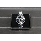 Tudor KS3041TAL Single-Handle Wall Mount Three-Way Diverter Valve with Trim Kit, Polished Chrome