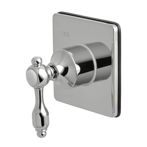 Tudor KS3041TAL Single-Handle Wall Mount Three-Way Diverter Valve with Trim Kit, Polished Chrome