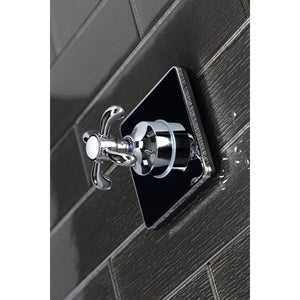 KS3041TX Single-Handle Wall Mount Three-Way Diverter Valve with Trim Kit, Polished Chrome