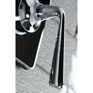 KS3041ZL Single-Handle Wall Mount Three-Way Diverter Valve with Trim Kit, Polished Chrome