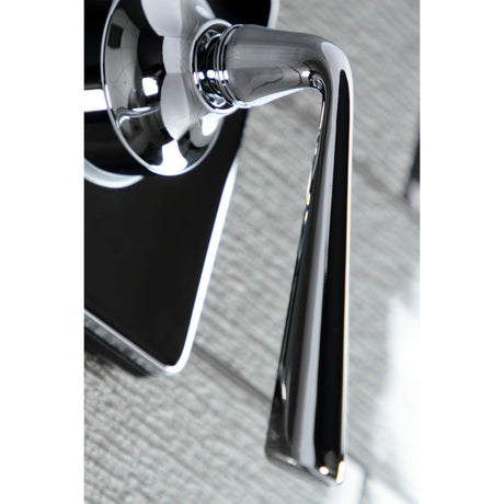 KS3041ZL Single-Handle Wall Mount Three-Way Diverter Valve with Trim Kit, Polished Chrome