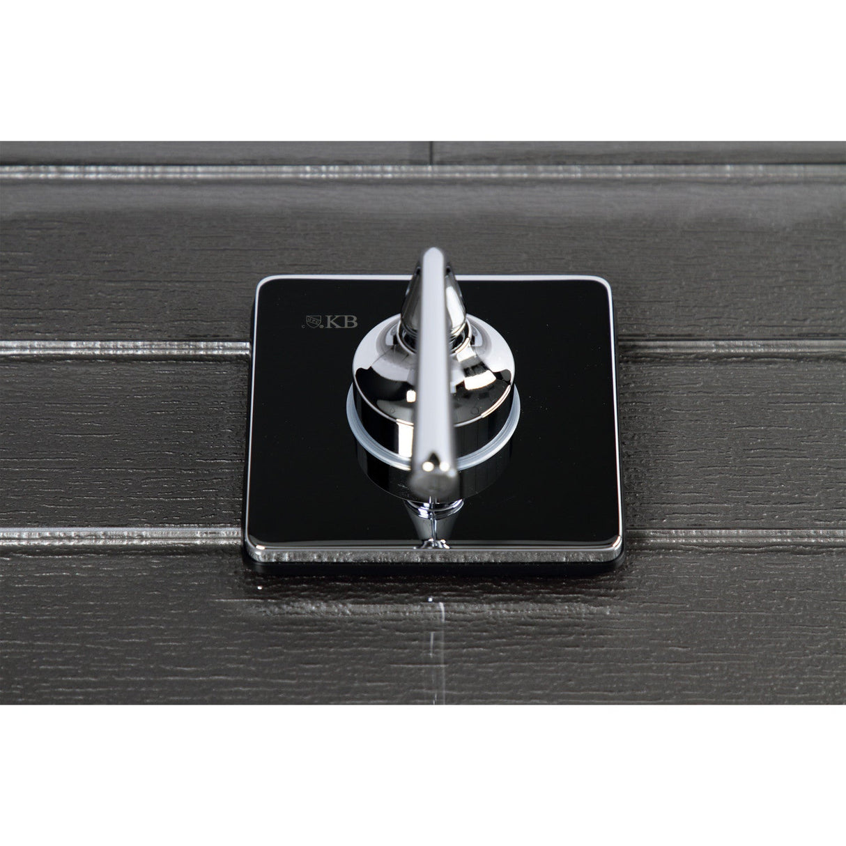 KS3041ZL Single-Handle Wall Mount Three-Way Diverter Valve with Trim Kit, Polished Chrome