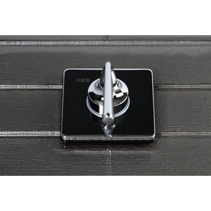 KS3041ZL Single-Handle Wall Mount Three-Way Diverter Valve with Trim Kit, Polished Chrome