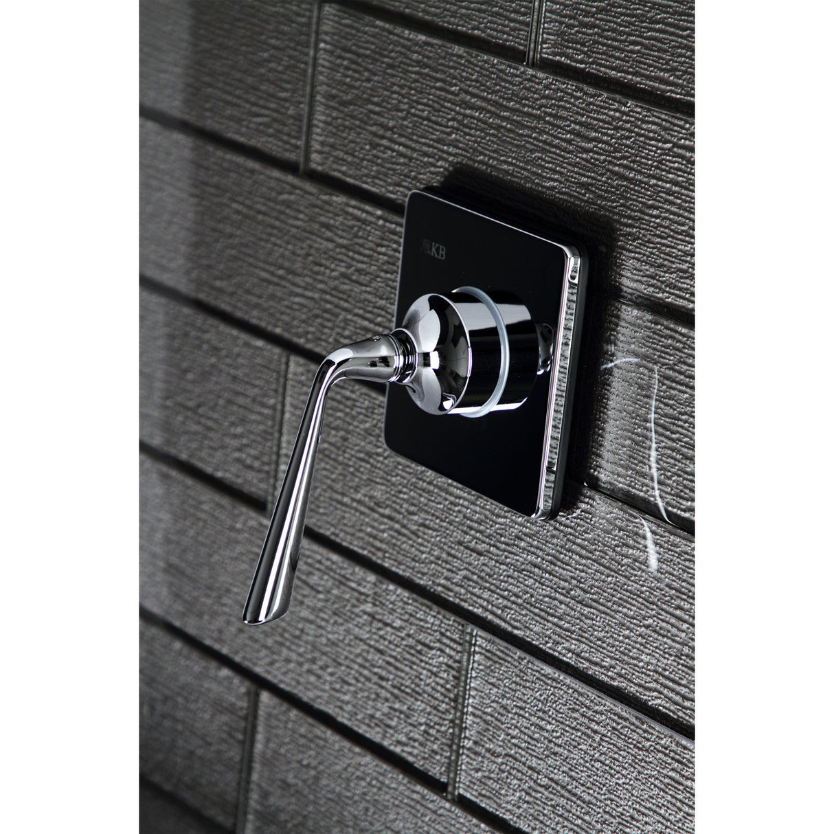 KS3041ZL Single-Handle Wall Mount Three-Way Diverter Valve with Trim Kit, Polished Chrome