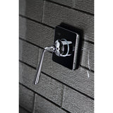 KS3041ZL Single-Handle Wall Mount Three-Way Diverter Valve with Trim Kit, Polished Chrome