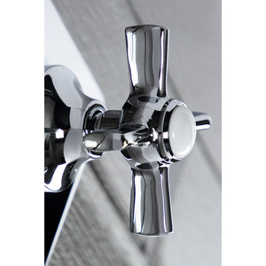 KS3041ZX Single-Handle Wall Mount Three-Way Diverter Valve with Trim Kit, Polished Chrome