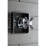 KS3041ZX Single-Handle Wall Mount Three-Way Diverter Valve with Trim Kit, Polished Chrome