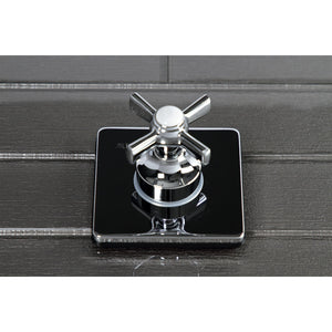 KS3041ZX Single-Handle Wall Mount Three-Way Diverter Valve with Trim Kit, Polished Chrome