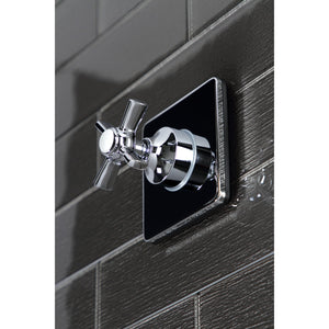 KS3041ZX Single-Handle Wall Mount Three-Way Diverter Valve with Trim Kit, Polished Chrome