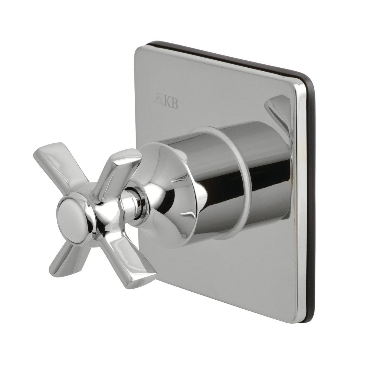 KS3041ZX Single-Handle Wall Mount Three-Way Diverter Valve with Trim Kit, Polished Chrome