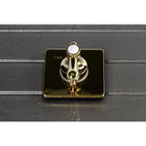 Heirloom KS3042BAL Single-Handle Wall Mount Three-Way Diverter Valve with Trim Kit, Polished Brass