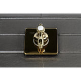 Tudor KS3042TAL Single-Handle Wall Mount Three-Way Diverter Valve with Trim Kit, Polished Brass