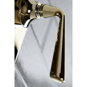 KS3042ZL Single-Handle Wall Mount Three-Way Diverter Valve with Trim Kit, Polished Brass