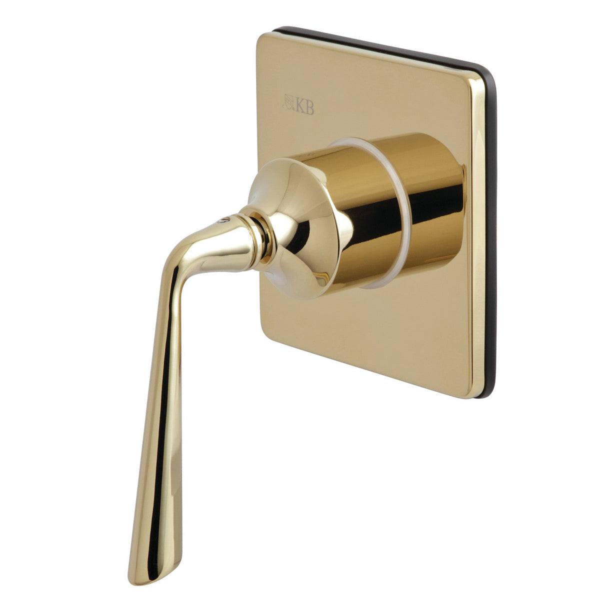 KS3042ZL Single-Handle Wall Mount Three-Way Diverter Valve with Trim Kit, Polished Brass