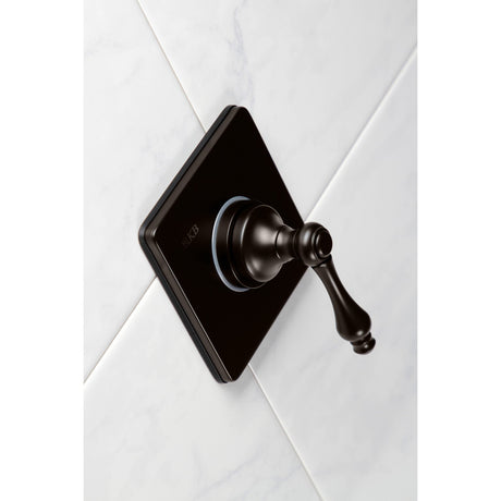 KS3045AL Single-Handle Wall Mount Three-Way Diverter Valve with Trim Kit, Oil Rubbed Bronze