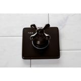 KS3045AX Single-Handle Wall Mount Three-Way Diverter Valve with Trim Kit, Oil Rubbed Bronze