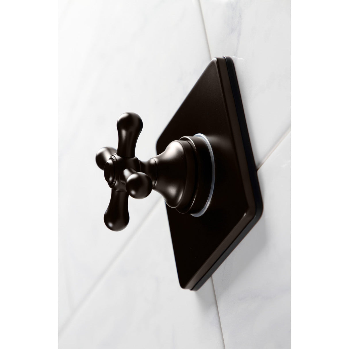 KS3045AX Single-Handle Wall Mount Three-Way Diverter Valve with Trim Kit, Oil Rubbed Bronze