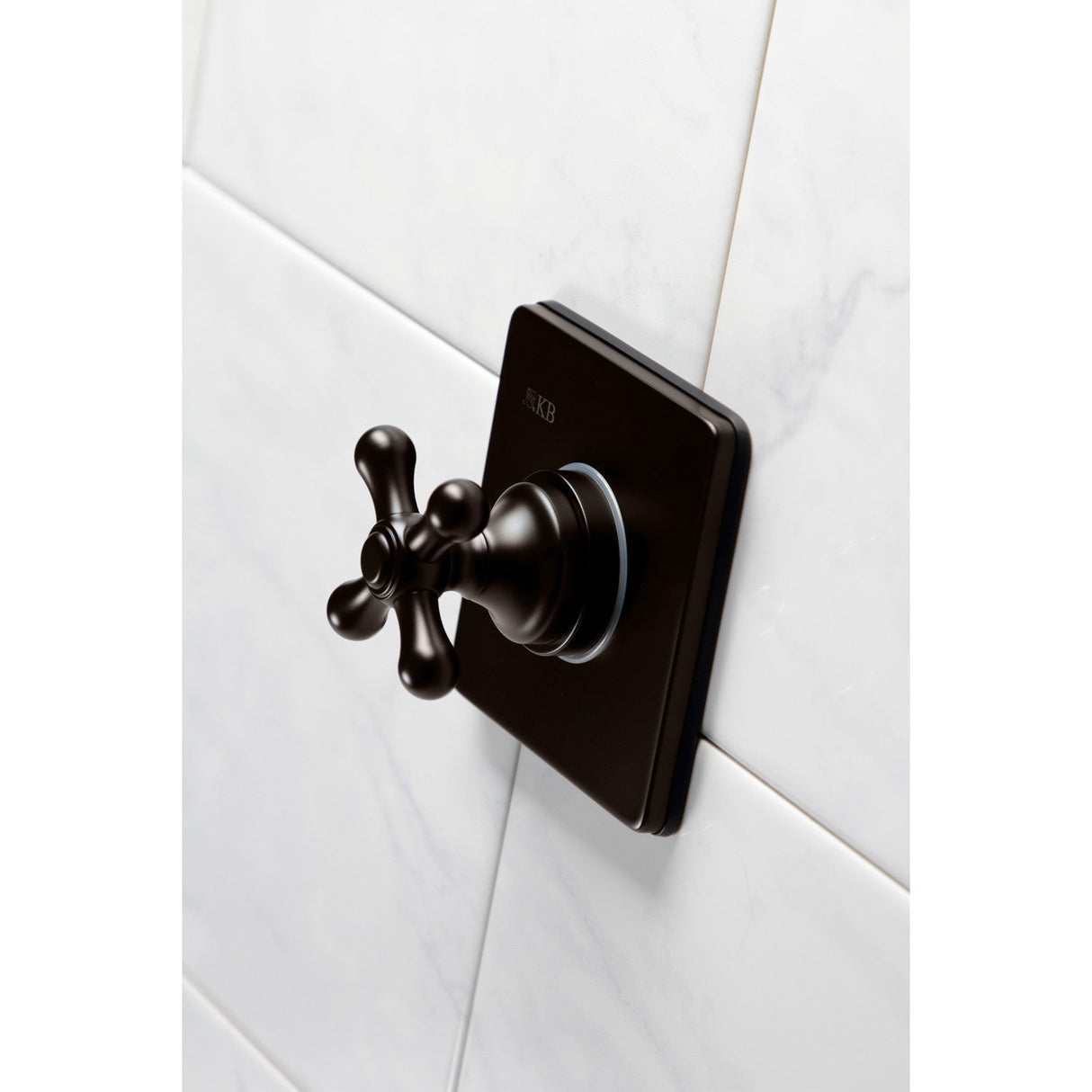 KS3045AX Single-Handle Wall Mount Three-Way Diverter Valve with Trim Kit, Oil Rubbed Bronze