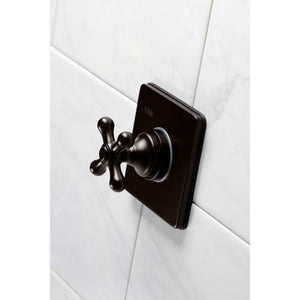 KS3045AX Single-Handle Wall Mount Three-Way Diverter Valve with Trim Kit, Oil Rubbed Bronze