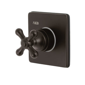 KS3045AX Single-Handle Wall Mount Three-Way Diverter Valve with Trim Kit, Oil Rubbed Bronze