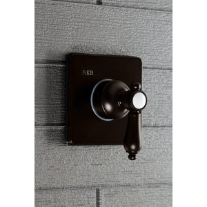 Heirloom KS3045BAL Single-Handle Wall Mount Three-Way Diverter Valve with Trim Kit, Oil Rubbed Bronze