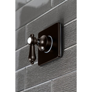 Heirloom KS3045BAL Single-Handle Wall Mount Three-Way Diverter Valve with Trim Kit, Oil Rubbed Bronze