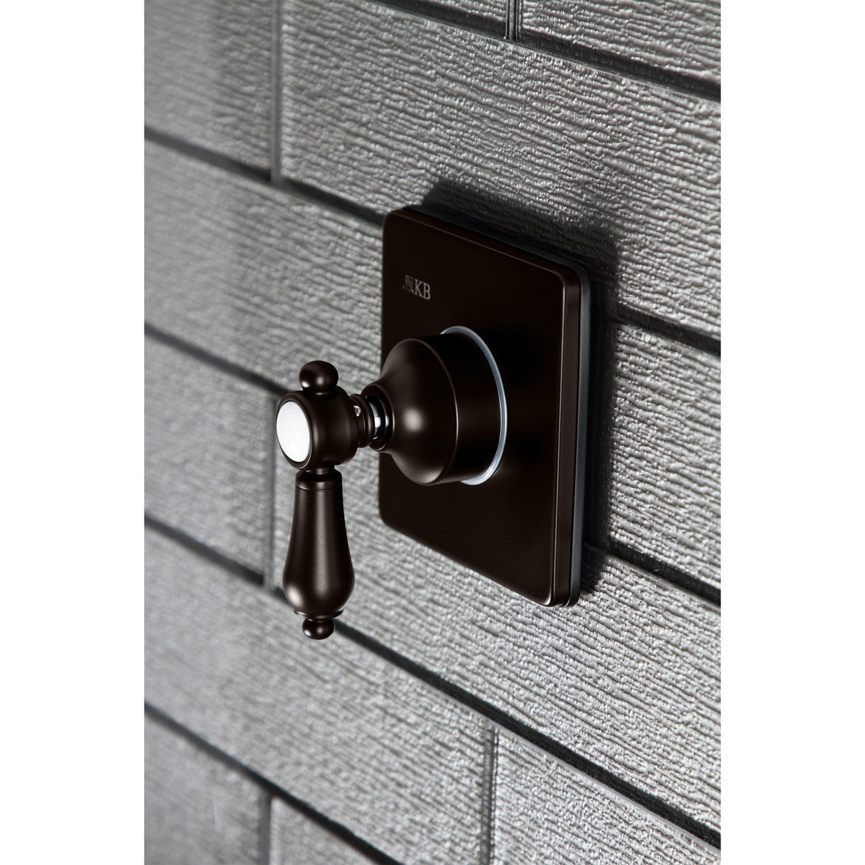 Heirloom KS3045BAL Single-Handle Wall Mount Three-Way Diverter Valve with Trim Kit, Oil Rubbed Bronze